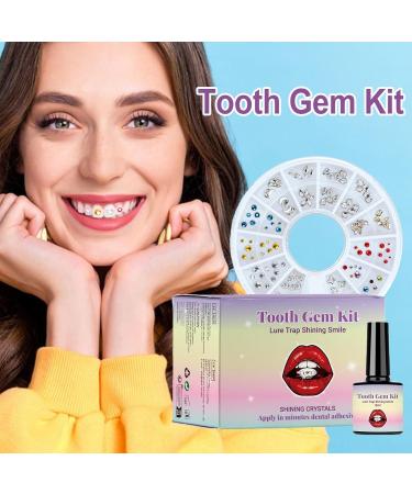 DIY Tartar Set: Fashionable Tooth Jewelry & Easy-to-Install Gemstones for a Sparkling Smile - Buy Online on GoSupps.com