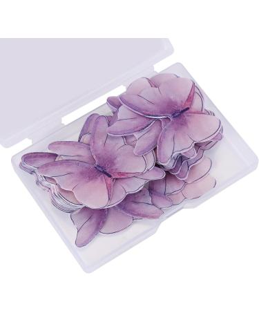 Butterfly Cupcake Topper Asudaro 3D Butterfly Cupcake Toppers Edible Butterfly Cake Cupcake Decoration for Birthday Wedding Fairy Party Butterfly Wall Sticker Decal One Size Purple - Buy Online on GoSupps.com