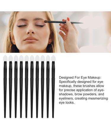 Buy Tyenaza 10pcs Eye Brush Set - Portable Silicone Eyeshadow Applicator for Flawless Eyebrow & Eyeliner Makeup - International Shipping Available - Buy Online on GoSupps.com