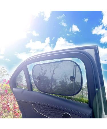 Universal Car Side Window Sunshades - 1 Pair (38x48cm) for Baby, Kids, and Pets - UV Ray Protection - Buy Online on GoSupps.com