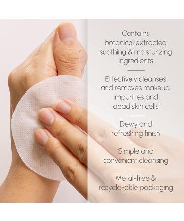 RE:P Gentle Face Cleaning Remover Pad - 70 Pads (60.8 fl oz  180 ml) - Effective Makeup & Dirt Removal - Buy Online on GoSupps.com