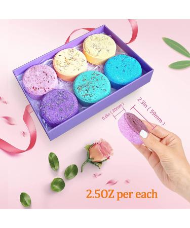 Shower Steamers Variety Pack - Set of 6 Aromatherapy Shower Bombs with Essential Oils for Relaxation - Unique Gift for Mom, Girlfriend - Home Spa Experience for Women and Men - Buy Online on GoSupps.com