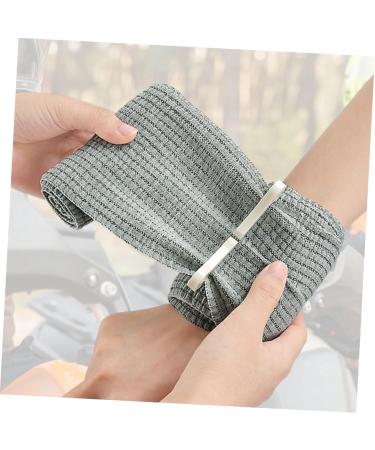 FRCOLOR Portable Knee Wrap - Cotton Athletic Tape for Legs & Foot | 120x15cm Grey - Perfect for Wounds & Sports - Buy Online on GoSupps.com
