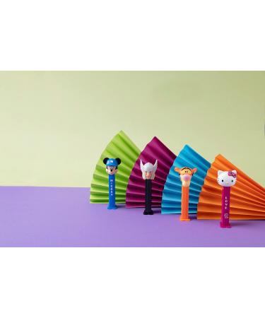 PEZ Maxi Mickey Minnie Design Bag 183 g Contains: 1 PEZ Dispenser and Sweets: 6 Fruit Refills + 5 Cola Refills + 10 Fizzy Rol - Buy Online on GoSupps.com