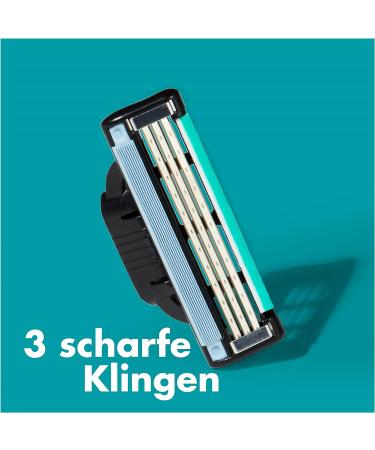 Buy Gillette Mach3 Men's Wet Razor + 8 Blades - Perfect Gift for Him | International Shipping Available - Buy Online on GoSupps.com