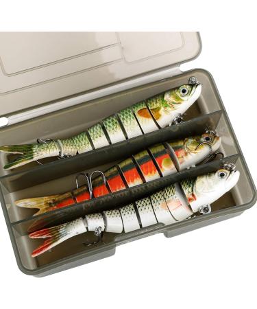 3-Piece Wobbler Hecht Kader Set | Realistic Swimbait for Predatory Fish | 13.5cm 27g | International Shipping Available - Buy Online on GoSupps.com