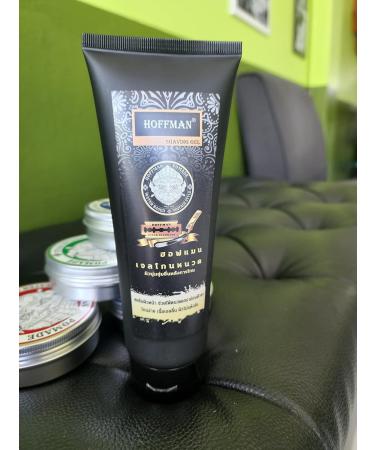 Hoffman Shaving Gel | Moisturizing Formula for Soft Skin | Easy Beard Softening & Smooth Shaving - Buy Online on GoSupps.com