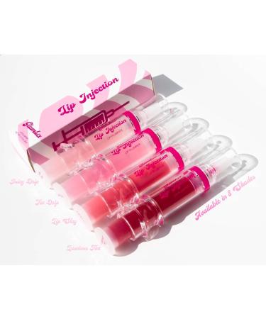 Lip Injection Fake A Lip Flip - Plumping Gloss & Booster Syringe for Fuller Hydrated Lips | Instant Volume & Enhancement for Women - Buy Online on GoSupps.com