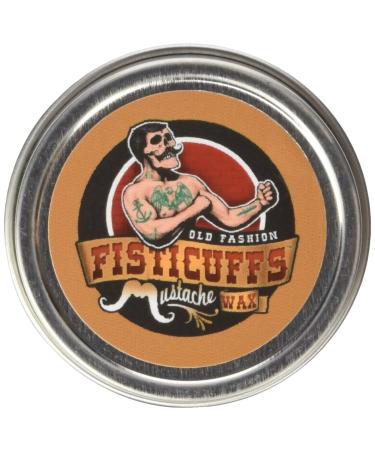 Fisticuffs Strong Hold Mustache Wax 1 OZ. Tin Citrus 1 Ounce (Pack of 1)