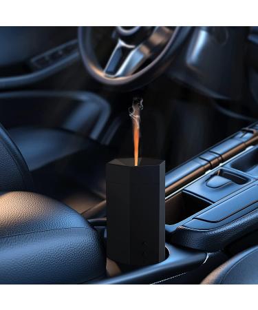 Wireless Aroma Diffuser with Flames - Essential Oils Diffuser Ultrasonic Humidifier for Home Office Yoga & Spa - Automatic Power-Off Black - Buy Online on GoSupps.com