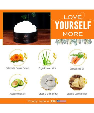 L&I Apothecary 4 Oz. Calendula Cream with Aloe Vera & Extract - Ultimate Face & Body Care - Buy Online on GoSupps.com