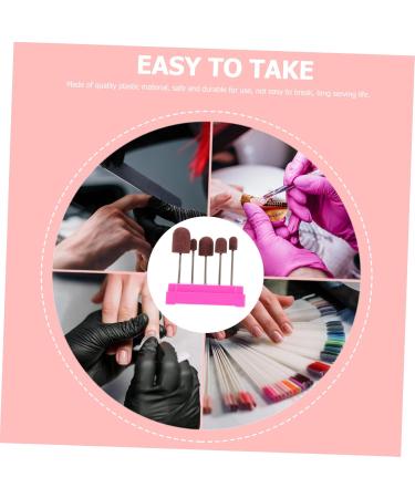 Toddmomy 1 Set Nail Sand Ring Cap Nail Drill Kit acrylic nail drill Nail Art Drill Bit Tool Nail Art Bit Tools nail cleaner tool nail bit Manicure Accessory Polishing sand care to rotate 8x6cm Rosy - Buy Online on GoSupps.com