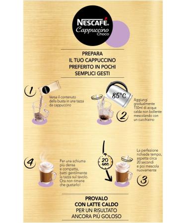 Nescaf Caf Viennois Caf soluble Pack de 8 sticks (18g chacun) - Buy Online on GoSupps.com