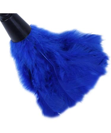Rosrrtlm 1pc Fashion Turkey Feather Duster with Black Plastic Handle Cleaning Tool(blue) 35cm - Buy Online on GoSupps.com