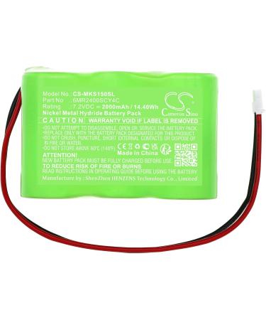 6MR2400SCY4C 2000mAh Battery for MSK15 - High Performance 7.2V Compatible Battery | International Shipping Available - Buy Online on GoSupps.com