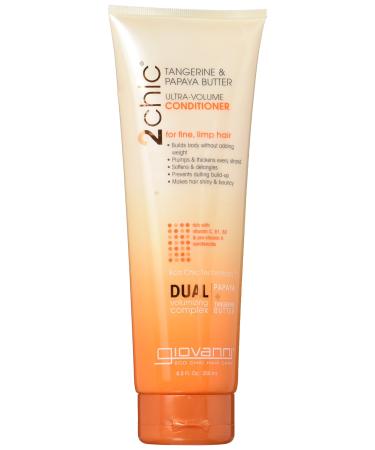 Giovanni Cosmetics 2Chic Conditioner Papaya Butter,8.5 fl oz
