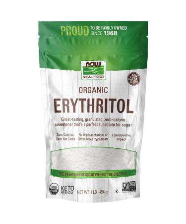 Now Foods Organic Erythritol Icing (Confectioner's) Powder 454g