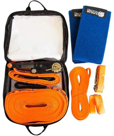 Slackline Industries Play Line - 50ft Kit for Beginners with Help Line, Ratchet & Tree Protectors in Reusable Packaging - Buy Online on GoSupps.com