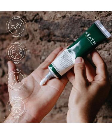 Heath Hand Salve for Men with Shea Butter and Pro-Vitamin B5 | Moisturizing and Protecting Hand Lotion | Non-Greasy, Vegan Friendly | Made in England | 75 ml - Buy Online on GoSupps.com