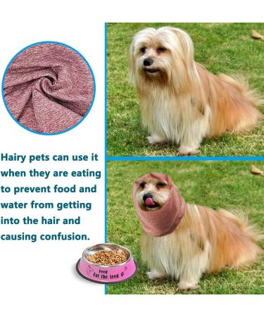 Pattepoint Die Muffs - Noise Protection Earmuffs for Small Dogs | Comfortable Hooded Sweaters & Ear Warmers for Dogs & Cats | Anti-Anxiety Snood - Rosa M - Buy Online on GoSupps.com