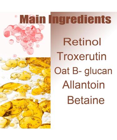 Retinol Serum Anti-aging Serum Hydrating Retinol Night Serum for Wrinkles & Dark Spots Anti Wrinkle Serum for Face Skin Care Retinol Facial Serum for Lighten Fine Line Lifting Skin - Buy Online on GoSupps.com