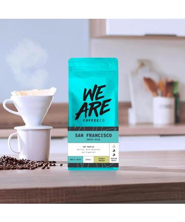 Coffee Beans 227g Bag Whole Bean Coffee Costa Rica Coffee Beans Chocolate & Fruits Notes 100% Arabica Medium Roast Speciality Freshly Roasted Single Origin (We Are Coffee Co) Whole Bean 227 g (Pack of 1) - Buy Online on GoSupps.com