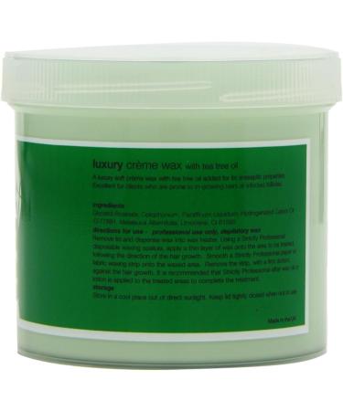 Strictly Professional 425g Luxury Warm Wax with Tea Tree Oil 425 g (Pack of 1) - Buy Online on GoSupps.com