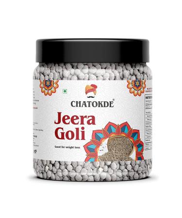 CHATOKDE Home Made Churan Jeera Goli Mukhwas /Khatti Meethi Goli 400g_Packing May Vary