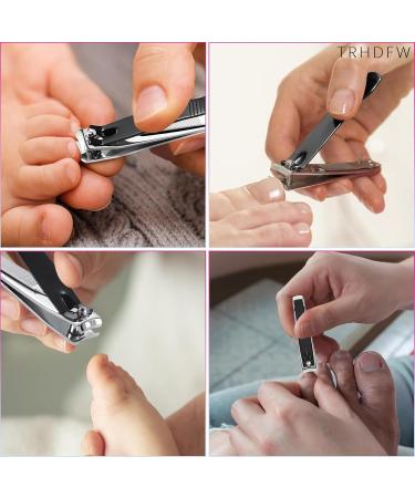 TRHDFW Home nail clippers splash proof large medium size nail clippers with file nail clippers nail clippers with catcher - Buy Online on GoSupps.com