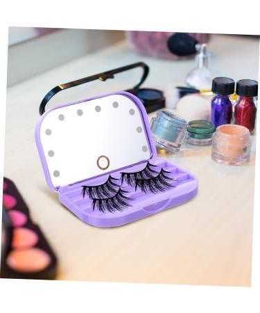  tui de Rangement pour Faux Cils avec Miroir LED Bo te de Voyage pour Accessoires de Maquillage Organisateur de Cosm tiques - Buy Online on GoSupps.com