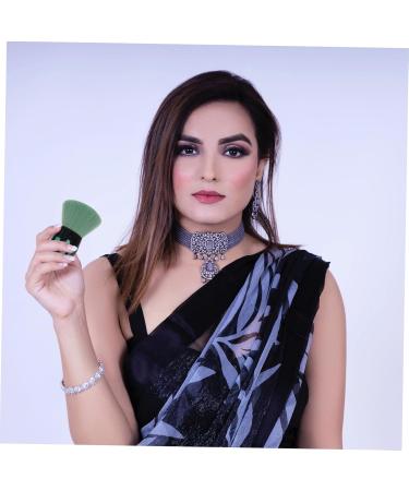 Beaupretty 1pc Makeup Brush Blush Brush Green Powder Makeup Bronzer Brush Make up for Face Blush for Cheeks Mushroom Head Travel Liquid Artificial Fiber 8.5x6.5cm Green - Buy Online on GoSupps.com