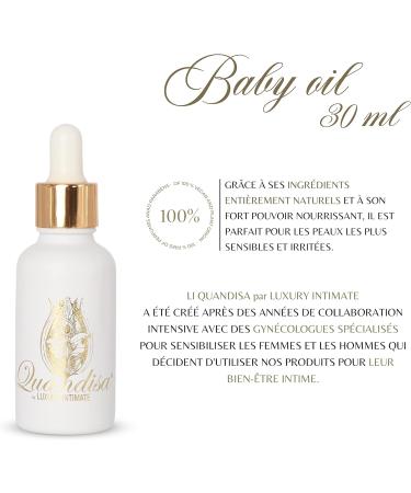 Soothing & Delicate Intimate Oil for Kids 100% Natural Oil with Damask Rose & Blue Chamomile Essential Oil - LiQuandisa - Buy Online on GoSupps.com