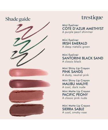 Shop trestique Mini Eye & Lip Makeup Set | Perfect Travel-Friendly Makeup for Stunning Looks - Buy Online on GoSupps.com