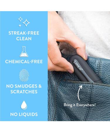 Carbon Klean Peeps Lens Cleaner - NASA Approved Carbon Microfiber Technology - 500 Uses - Red Soft Touch - Buy Online on GoSupps.com