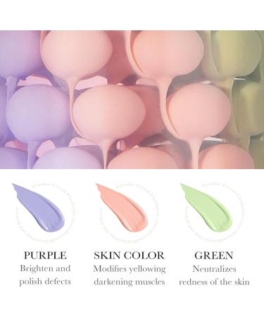  blmcoos 3-in-1 face foundation for pre-makeup sunscreen complexion-correcting face primer one-step color corrector oil-regulating and matte finish discoloration - Buy Online on GoSupps.com