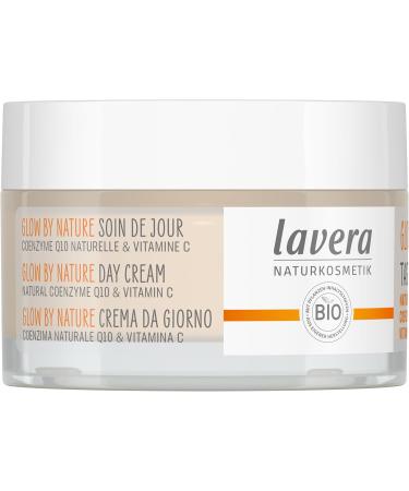 lavera GLOW BY NATURE Day care - natural cosmetics - vegan - Q10 & Vitamin C - moisturizing - day care - revitalizing - PETA certified - 1 x 50 ml - Buy Online on GoSupps.com
