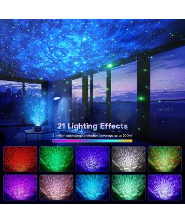Dienmer Star Projector Galaxy Light - Bluetooth Night Light & Music Speaker for Kids | Best Starry Night Projector Gift for Room Decoration - Buy Online on GoSupps.com