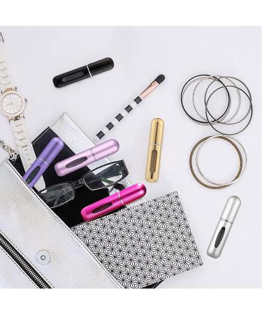 WAEKIYTL Mini Refillable Perfume Atomizer Spray Bottle 5ml Travel Size (2pcs) - Buy Online on GoSupps.com