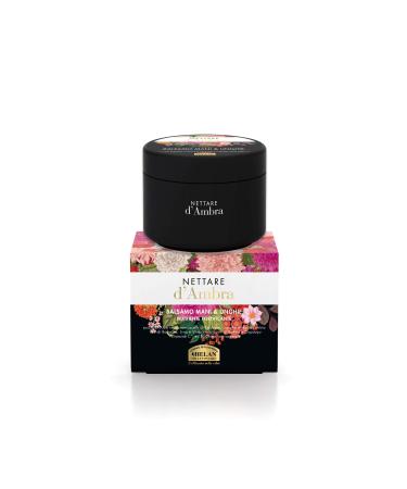 Helan Nettare d'Ambra Hand and Nail Cream Nourishing and Fragrant Balm for Soft Skin with Vitamin C Ideal for Hand Care Redness 50 ml Made in Italy