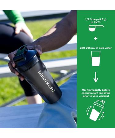 Revolution Nutrition TNT Pre-Workout Powder Pumps & Strength Extreme Intensity Hyper Concentrate Citrulline Malate 2:1 Beta Alanine Agmatine Sulfate Caffeine For Men & Women 255g 30 Servings (Blue Sharks 0.56 Pound) - Buy Online on GoSupps.com