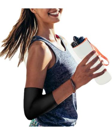 Elbow Gel Sleeve - Cold Hot Compression for Sports & Office | S Size | Ultimate Comfort & Support - Buy Online on GoSupps.com