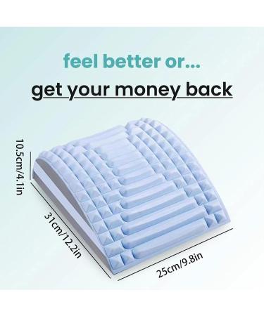 Neck and Back Extensor Device | Cervical Traction & Posture Support | Neck Shoulder & Chronic Lordosis Relief - Blue - Buy Online on GoSupps.com