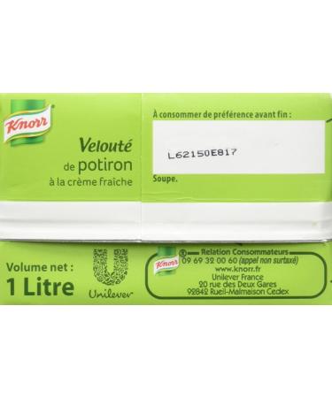 Knorr Creamy Pumpkin Soup with Cr me Fra che Made in France 1 L - Buy Online on GoSupps.com