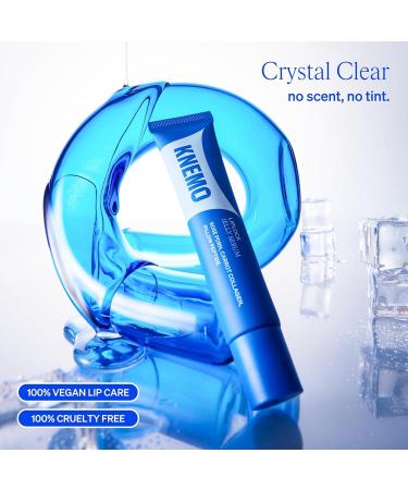KNEMO LipLock Jelly Serum for Dry Lips Long-Lasting Hydrating Plumping Glossy Mask with Rose PDRN Carrot Collagen Pillow Peptide Moisturizing Tinted Lip Balm. (Crystal Clear) - Buy Online on GoSupps.com