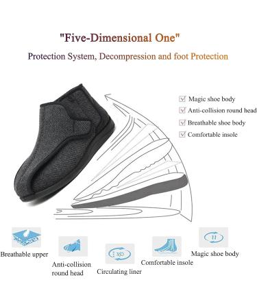 Large Size Women's Diabetic Shoes - Adjustable, Wide Width Orthopedic Walking Shoes for Arthritis, Edema, Swollen Feet - Brown - Size 7.5 - Buy Online on GoSupps.com