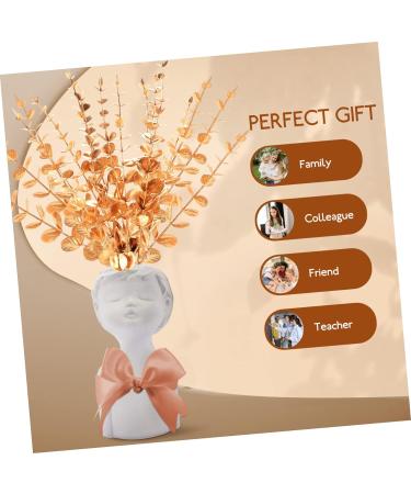 Zerodeko 30 Pcs Eucalyptus Leaves Christmas Tree Ornaments Artificial Eucalyptus Home Decor Green Leaves Artificial Flowers Harvest Eucalyptus Stem Floral Vase False Leaf Wedding Plastic Goldenx3pcs 38X3CMx3pcs - Buy Online on GoSupps.com