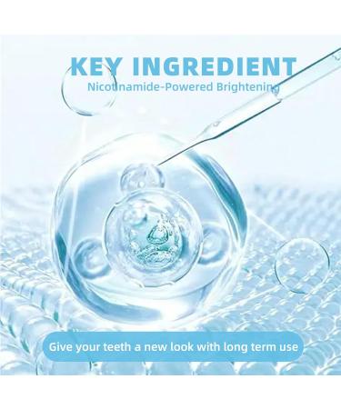 2Pack Niacinamide Whitening Toothpaste Remove Tooth Stains Niacinamide Intensive Toothpaste Fresh Breath 7.06 oz (2) - Buy Online on GoSupps.com