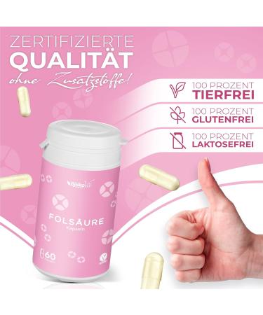 Buy Bj kovit Folic Acid Tablets - Essential Nutrients for Pregnancy & Lactation | Vegan Capsules | 60 Pieces - Buy Online on GoSupps.com