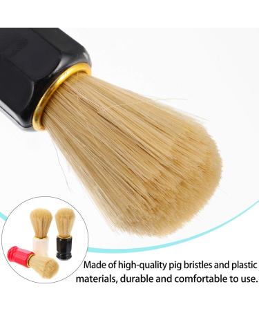 Frcolor 3-Piece Bart Razor Brush Set - Manual Hair Razor with Stand for Men | Black Red White - Ultimate Grooming Tool for Barbers and Home Use - Buy Online on GoSupps.com
