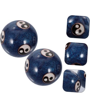 Beaupretty Baoding Balls Set - 8 Health Balls for Hand Training & Massage | Vintage Jade-Ei Tai Fitness Exercise Toys - Buy Online on GoSupps.com